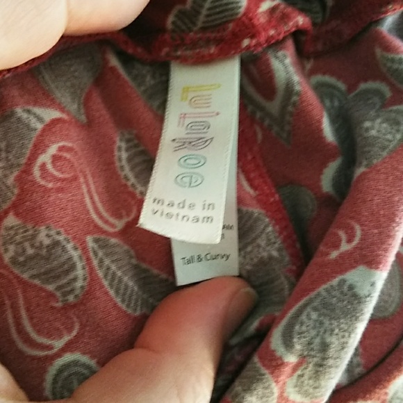 Lularoe TC leggings - Picture 3 of 3